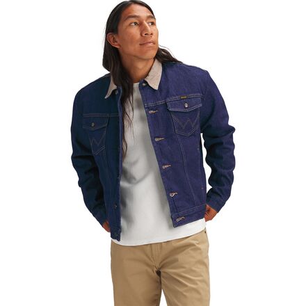 Wrangler Blanket Lined Denim Jacket - Men's - Clothing