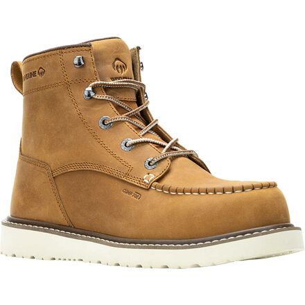 Wolverine Trade Wedge Unlined MocToe Composite-Toe Wide Boot