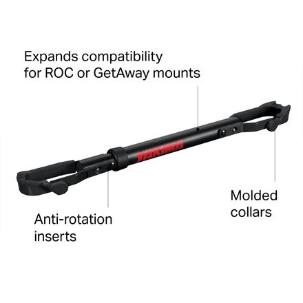 YAKIMA Tube de Vélo Réglable Haut Porte-Vélos Cadre Adaptateur Barre d
