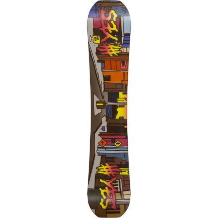 jackpot yes snowboard 2025 Mark Kowalchuk has designed the graphic of this board to deliver even more creativity YES. Jackpot - Skihut |