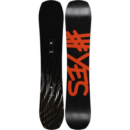 YES. スノーボード ブラック セット Men's Snowboard - Basic 2025 | YES