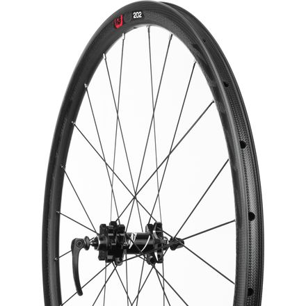 Zipp 202 Firecrest Carbon Clincher Disc Brake Road Wheel - Bike
