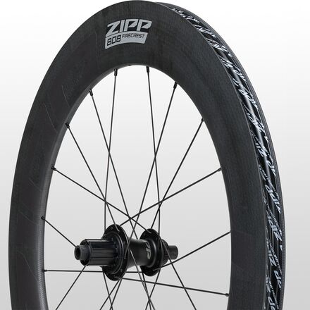 Zipp 808 Firecrest Carbon Disc Brake Wheel - Tubeless - Bike