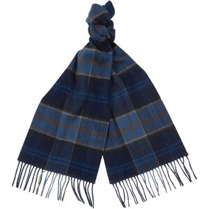 Barbour Merino Cashmere Tartan Scarf - Midnight