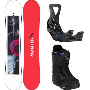 Burton Talent Scout Snowboard + Step On Package - Women's - Snowboard