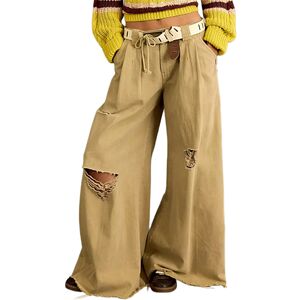 Free People Julien Wide Leg Chino Pant - Women's - Clothing