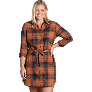 representative lid politician Toad&Co Re-Form Flannel Shirt Dress - Women's - Clothing