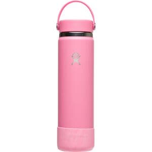 40 oz. Wide Mouth Water Bottle in Neon Pink