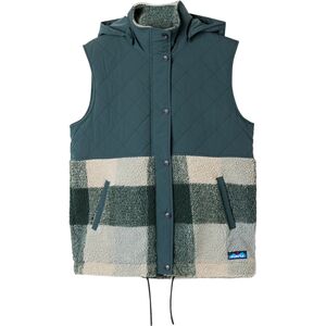 KAVU Luna Peak Hooded Vest - Women's INTERNATIONAL SHIPPING
