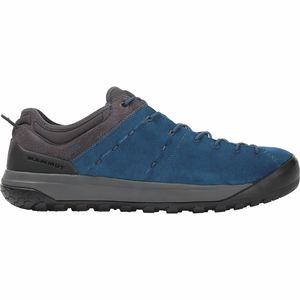  Hueco Knit Low Men\'s 9.5 Blue Hiking Trail Shoes  Michelin Rubber Sole Mammut Hueco Knit Low Approach Shoe - Men main image 2