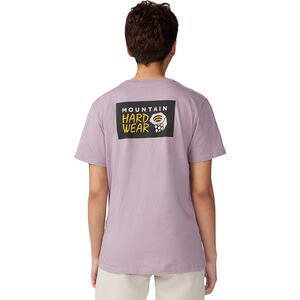 売れ筋商品|||マウンテンハードウェア カットソー トップス レディース MHW Logo In A Box Short-Sleeve Top - Women's Wild Oyster Women's MHW Logo™ Short Sleeve | Mountain Hardwear