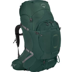 osprey aether 85 litre backpack Plus 85L Men's Backpacking Backpack, Axo Green, L/XL : Sports & Outdoors approved high Osprey Aether Plus 85 Black
