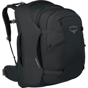 Osprey Fairview 55 Hiking Lightweight Backpack Black- daypack not included Osprey Fairview 55-Liter Travel Backpack | Nordstrom main image 3