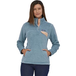 Patagonia Women's Re-Tool Snap-T Pullover - Steam Blue-Light Plume Grey x Dye, L