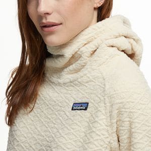 diamond capra fleece hoody