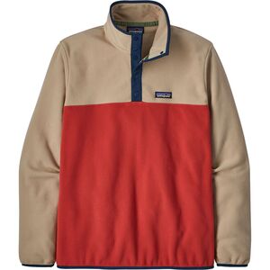 Patagonia Men's Micro D Snap-T Pullover, Sumac Red / XL