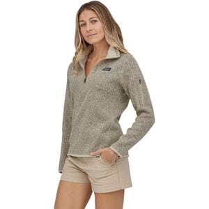 patagonia women's quarter zip fleece