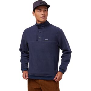 patagonia men's shearling button pullover