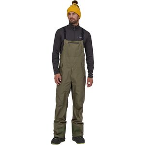 スノーボード Patagonia Men's Powder Town Bibs BLA_D1.jpg