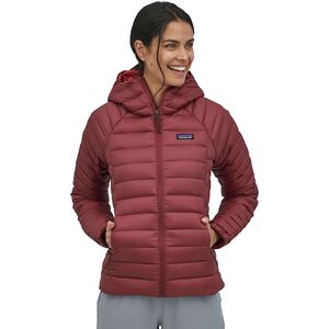 Patagonia Women's Down Sweater Hoody Sequoia Red / L