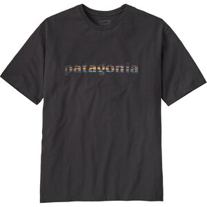 Patagonia 73 Text Logo Organic T-Shirt - Men's - Clothing