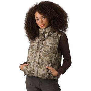Prana Hellebore Vest - Women's L Slate Green Wildflower