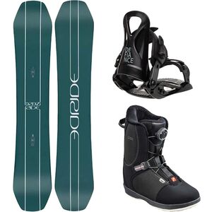 Ride Zero Jr Snowboard + J1 Binding + Head Jr BOA Boot - Kids' - Kids