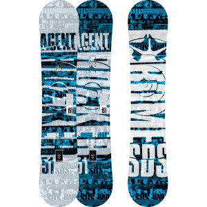 Rome Agent Rocker Snowboard - Snowboard
