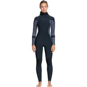 Roxy Syncro 5/4/3 Hooded Full-Zip GBS Wetsuit - Women's - Clothing