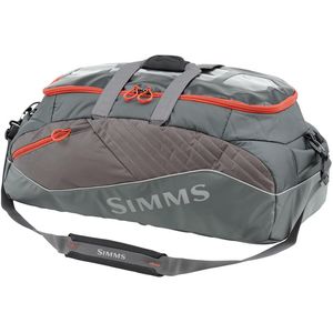 challenger tackle bag Simms Mesh Duffel The top zipper accesses the main compartment with a large zippered mesh pocket under the lid Simms Challenger Tackle Bag -