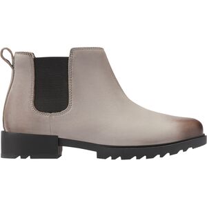 Sorel Emelie II Chelsea Boot - Women's Quarry/Black, 6.5