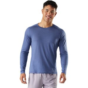 Smartwool Maglietta Uomo A Maniche Lunghe Perfect Crew – Cotone Biologico E Lana Merino