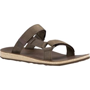 Teva Men’s Brown Leather Adjustable Strap Style 6314 Crete Sandals Size 8.5 Men main image 4