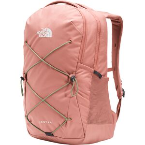 light pink north face backpack