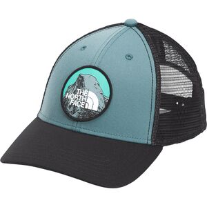 The North Face Mudder Trucker Hat: Goblin Blue / Graphic Patch