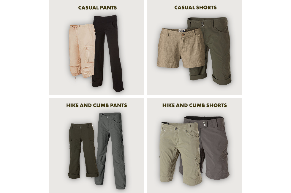 Womens Pants and Shorts